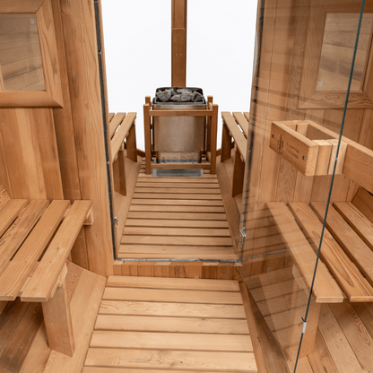 Redwood Outdoors Horizon Sauna x Denali Cold Plunge