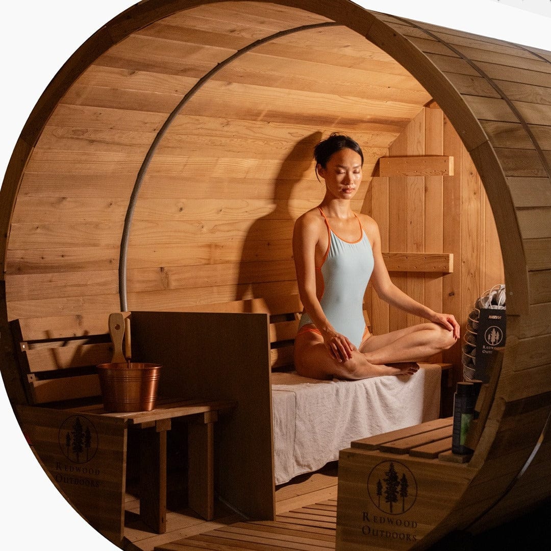 Redwood Outdoors Horizon Sauna x Denali Cold Plunge