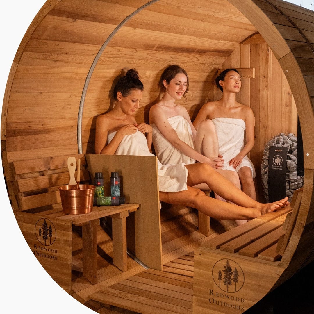 Redwood Outdoors Horizon Sauna x Denali Cold Plunge