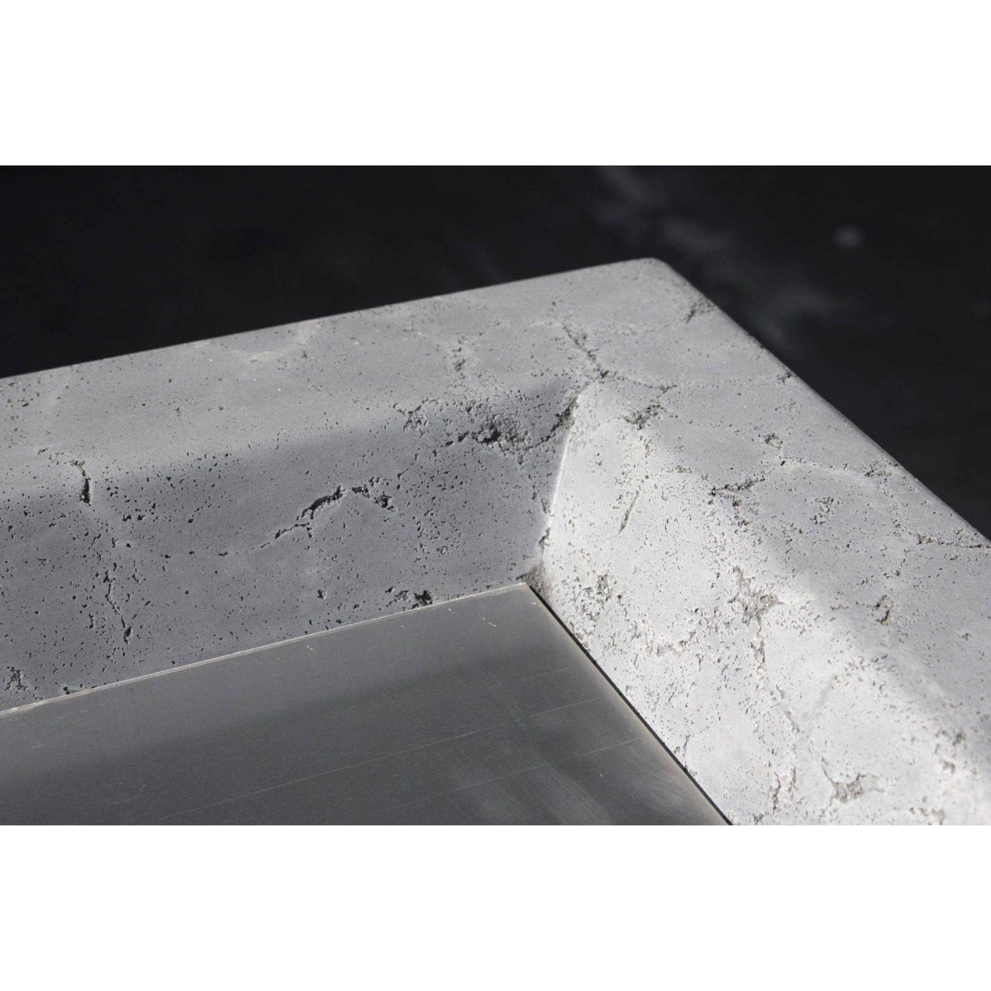 Archpot Aspen Block Fire Table - 48X28X15