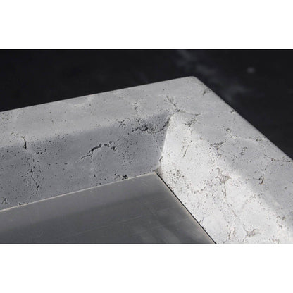 Archpot Aspen Block Fire Table - 48X28X15