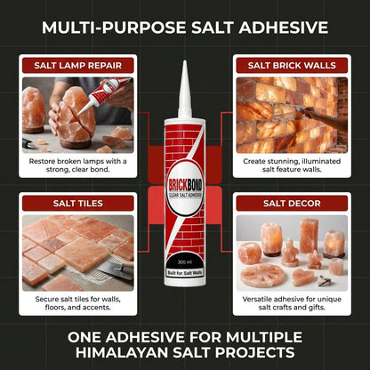 BrickBond - Salt Adhesive for Joining Bricks, Blocks (Set of 10)