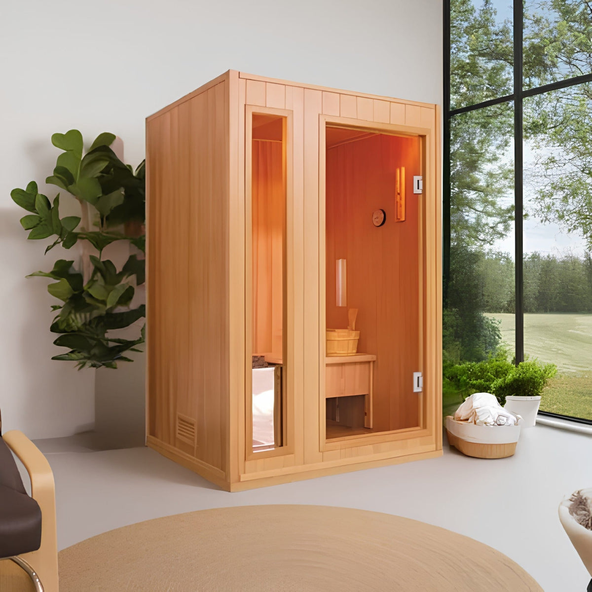 Sunray Baldwin 2-Person Indoor Traditional Sauna
