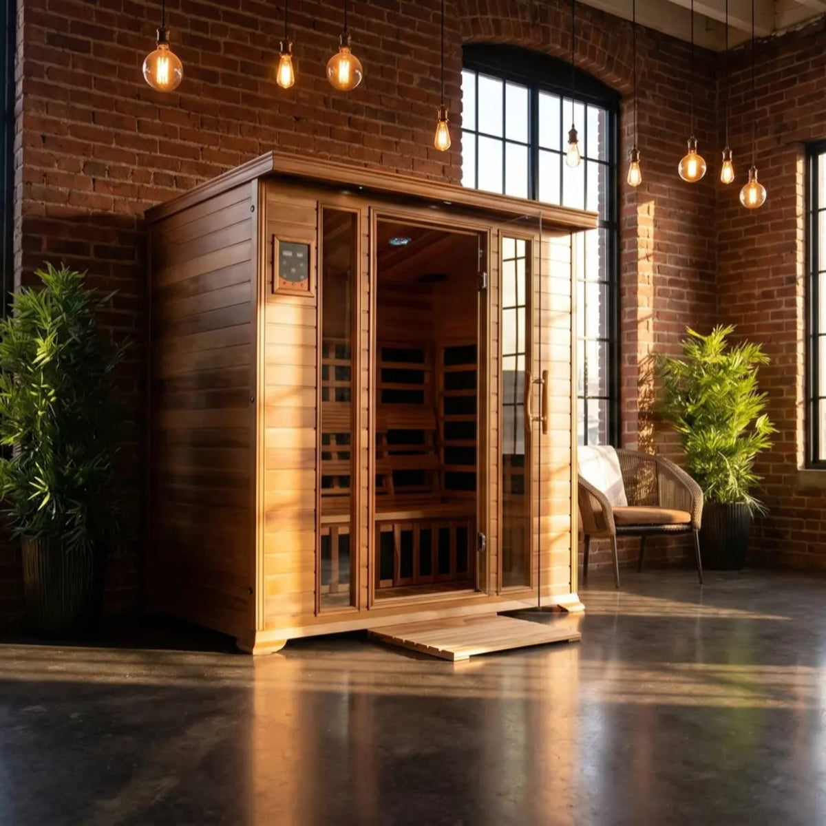 Sunray Sequoia 4-Person Indoor Infrared Sauna