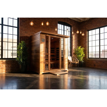 Sunray Sequoia 4-Person Indoor Infrared Sauna