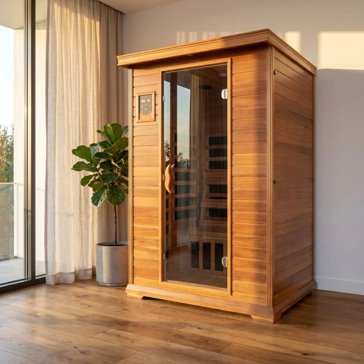 Sunray Sierra 2-Person Indoor Infrared Sauna
