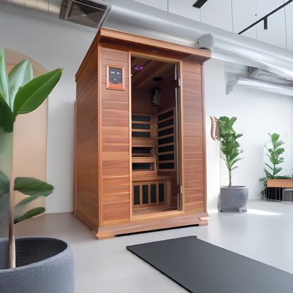 Sunray Sierra 2-Person Indoor Infrared Sauna