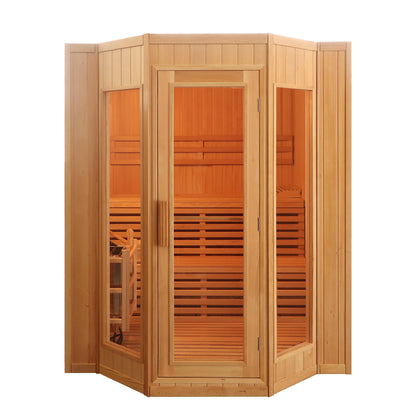 Sunray Tiburon 4-Person Indoor Traditional Sauna