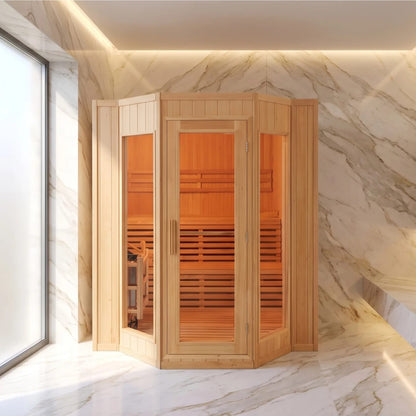 Sunray Tiburon 4-Person Indoor Traditional Sauna