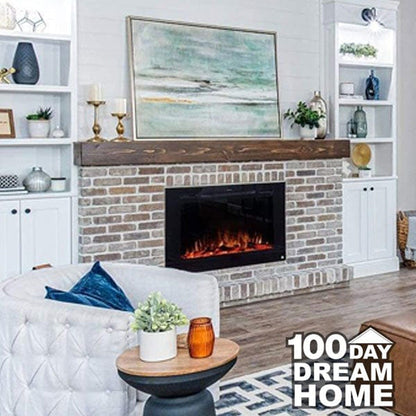 Forte 40" Recessed Electric Fireplace