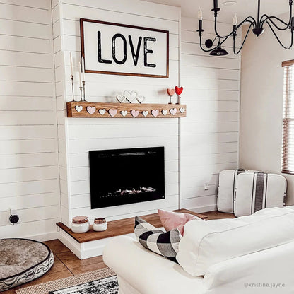 Forte 40" Recessed Electric Fireplace