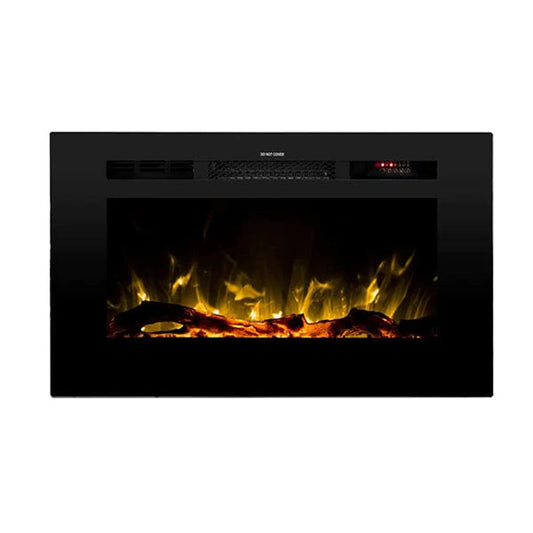 The Sideline 28" Recessed Electric Fireplace