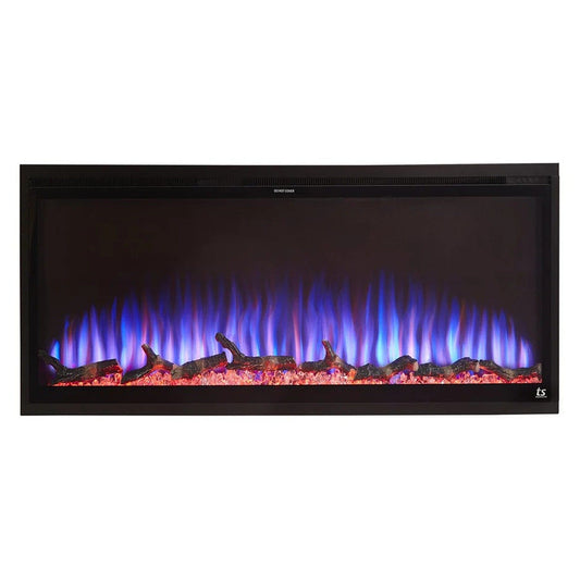 Sideline Elite Smart 42" WiFi-Enabled Recessed Electric Fireplace (Alexa/Google Compatible)
