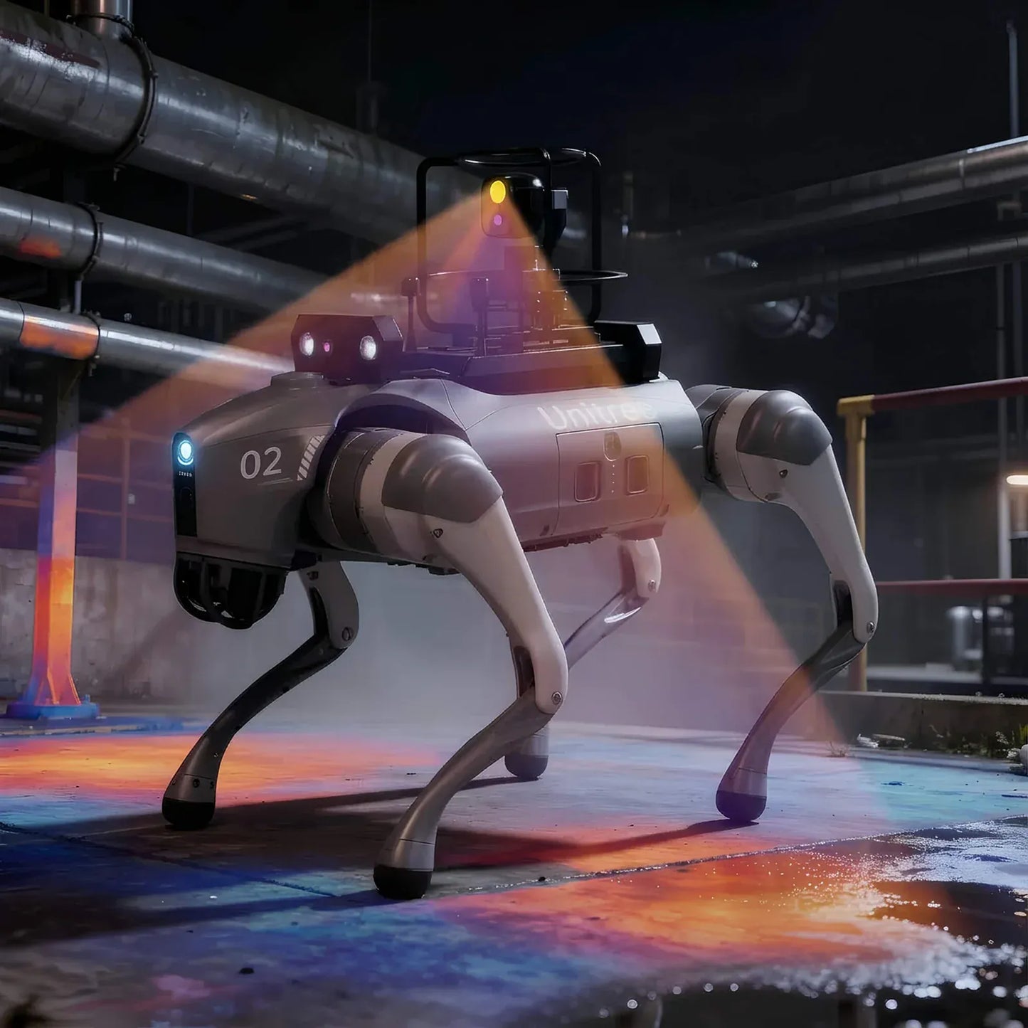 Unitree Go2 Ent-MTPTZ Thermal - AI Quadruped Robot Dog
