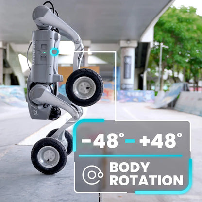 Unitree Go2-W - AI Quadruped Robot Dog with Wheels