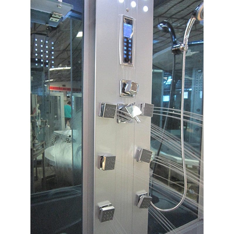 Mesa Yukon 501 59" Combination Steam Shower with Jetted Bathtub