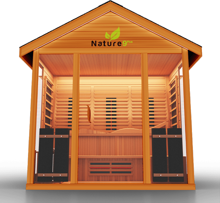 Image of the Outdoor Sauna - Nature 9 Plus 6-Person offered by Airpuria.