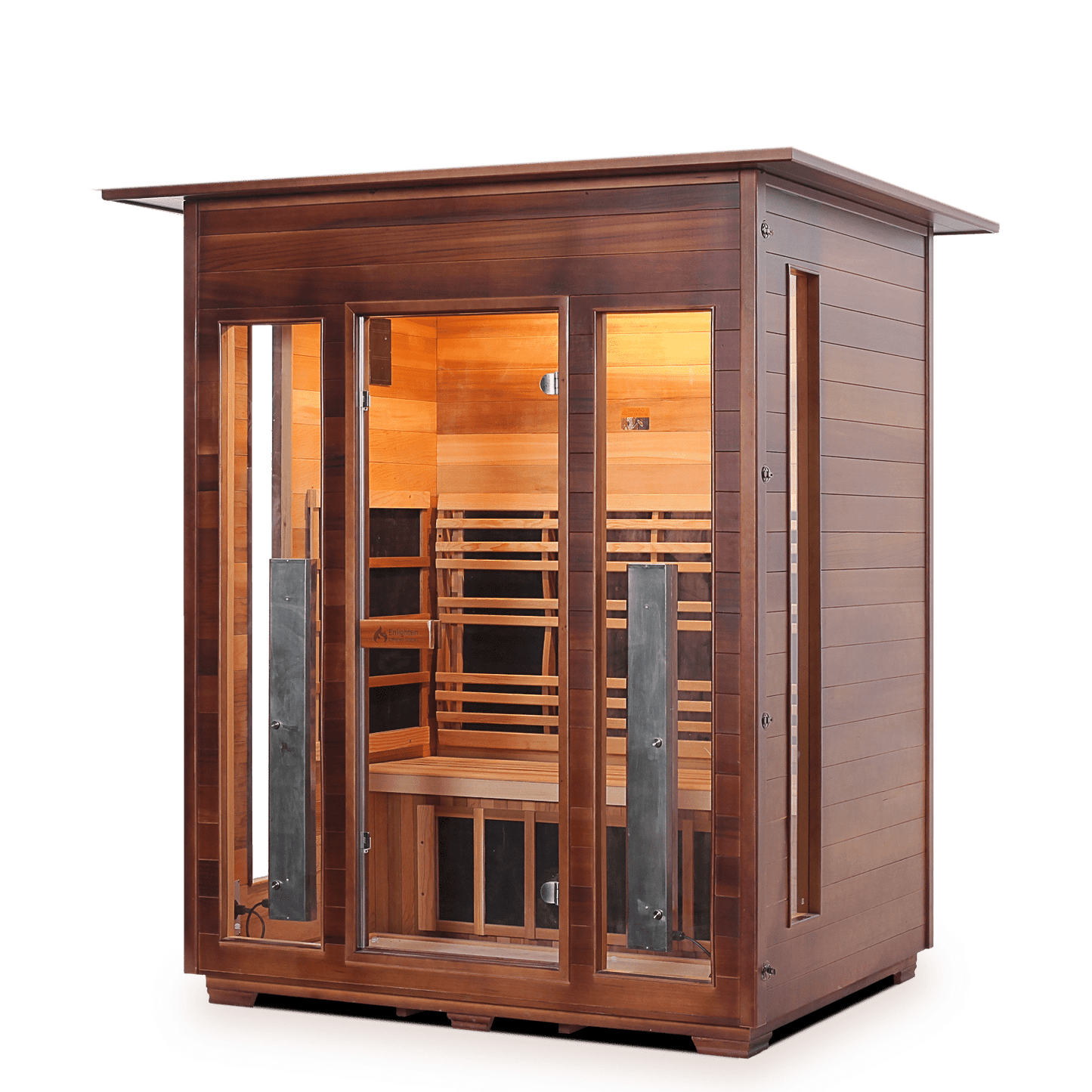 Enlighten Infrared/Traditional Sauna DIAMOND - 3 Indoor - 3 Person Sauna