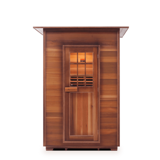 Enlighten Infrared/Traditional Sauna SAPPHIRE - 2 Indoor - 2 Person Sauna