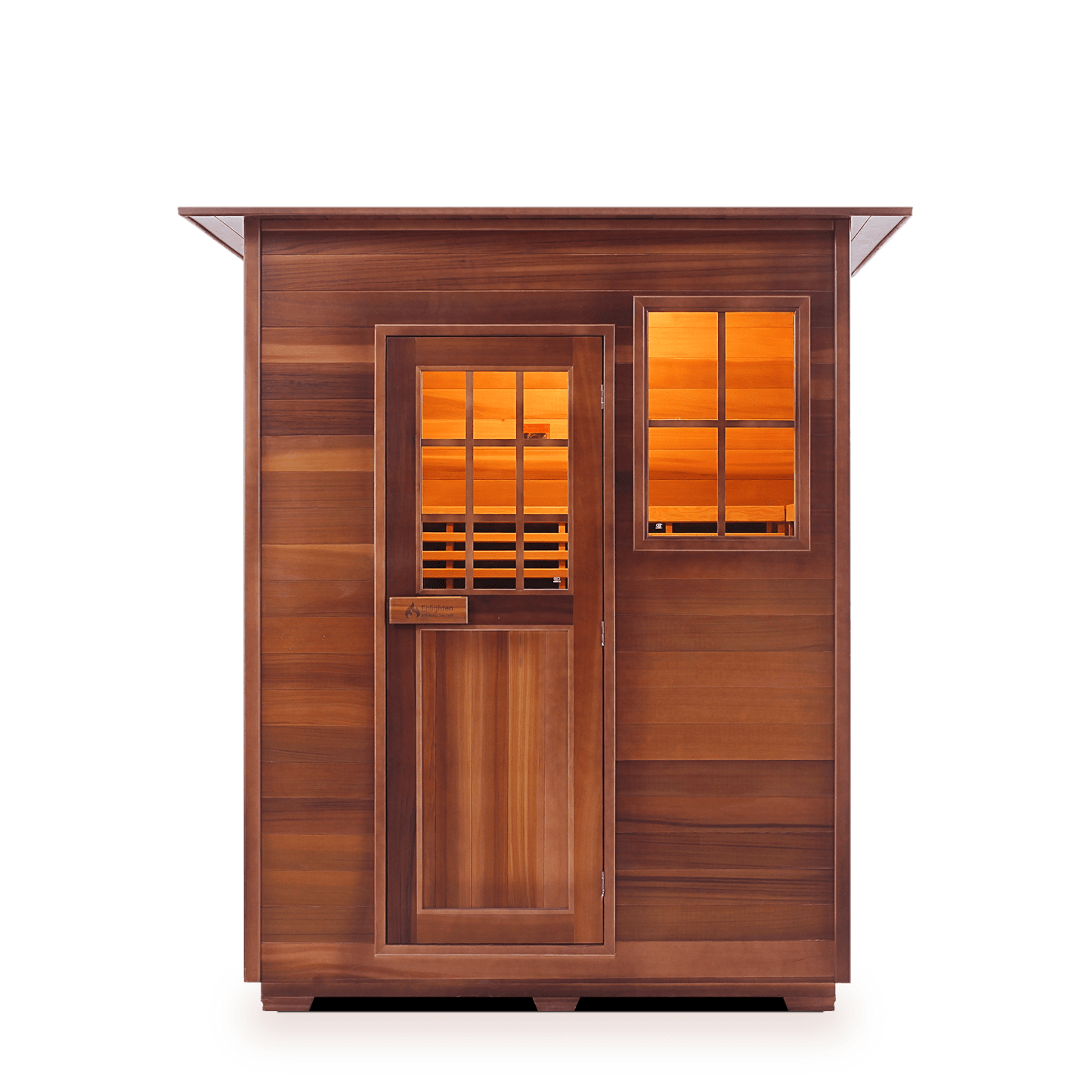 Enlighten Infrared/Traditional Sauna SAPPHIRE - 3 Indoor - 3 Person Sauna