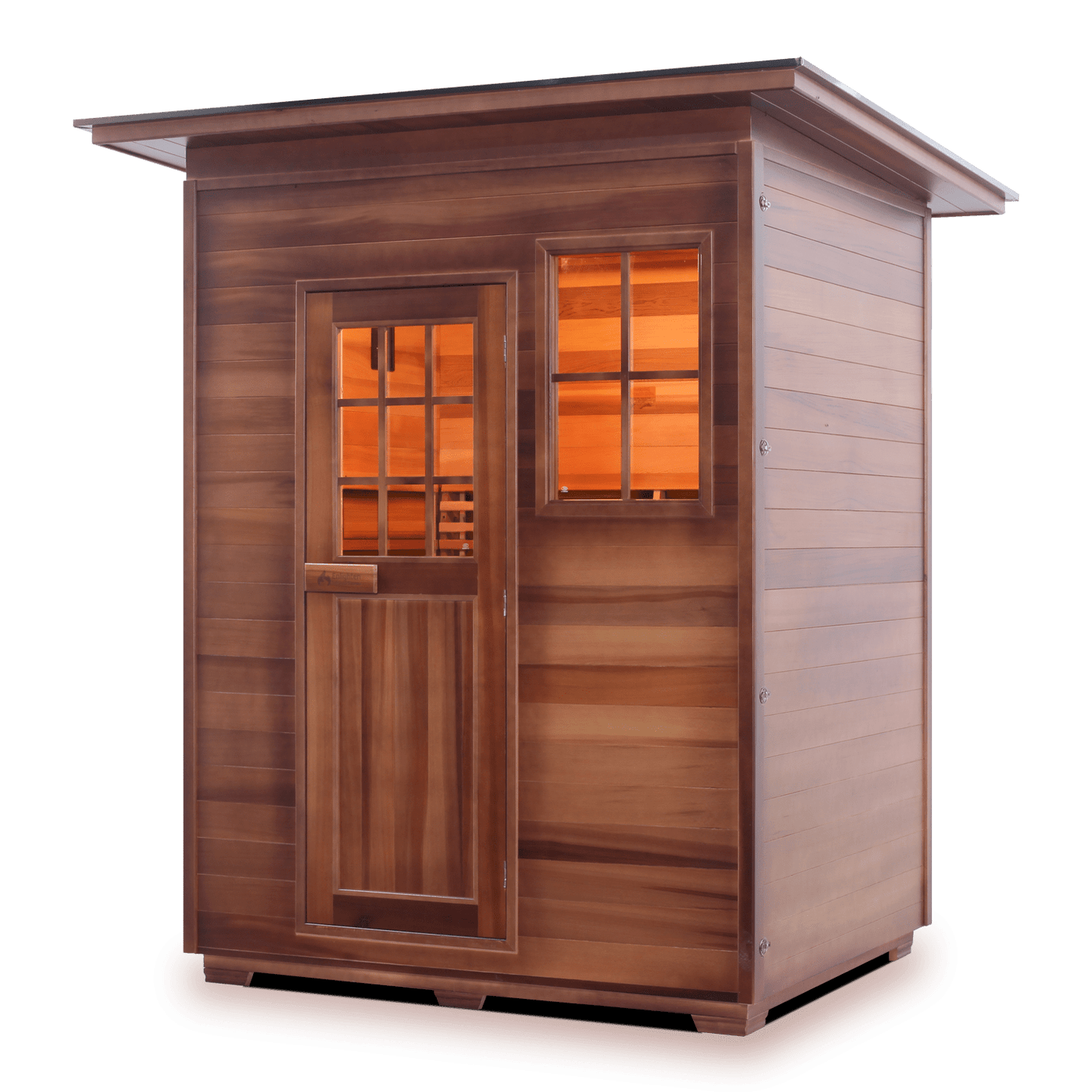 Enlighten Dry Traditional Sauna MoonLight - 3 Slope - 3 Person Outdoor Sauna