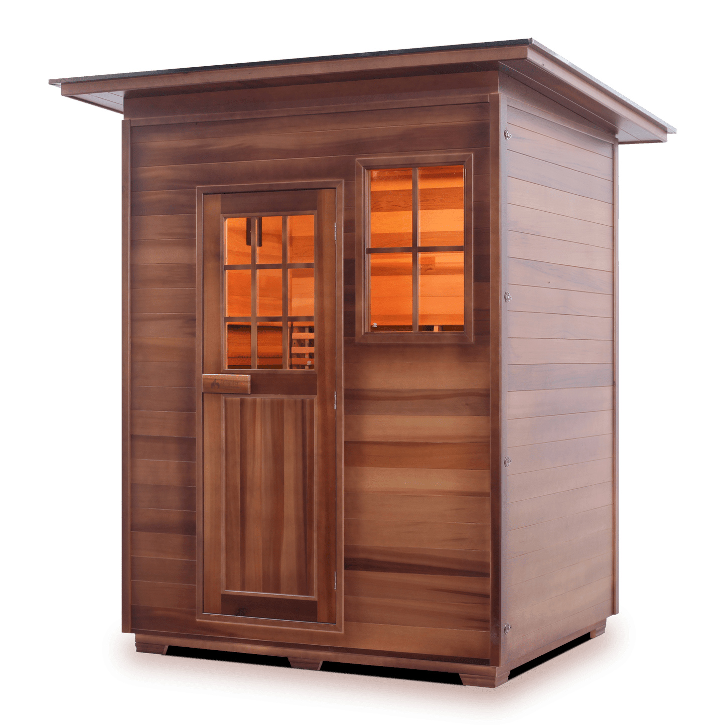 Enlighten Dry Traditional Sauna MoonLight - 3 Slope - 3 Person Outdoor Sauna