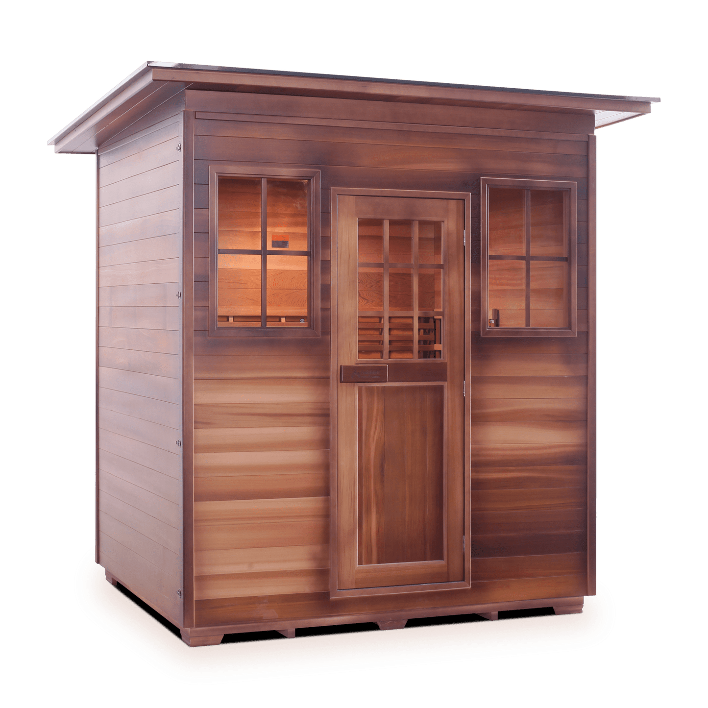 Enlighten Dry Traditional Sauna MoonLight - 4 Slope - 4 Person Outdoor Sauna