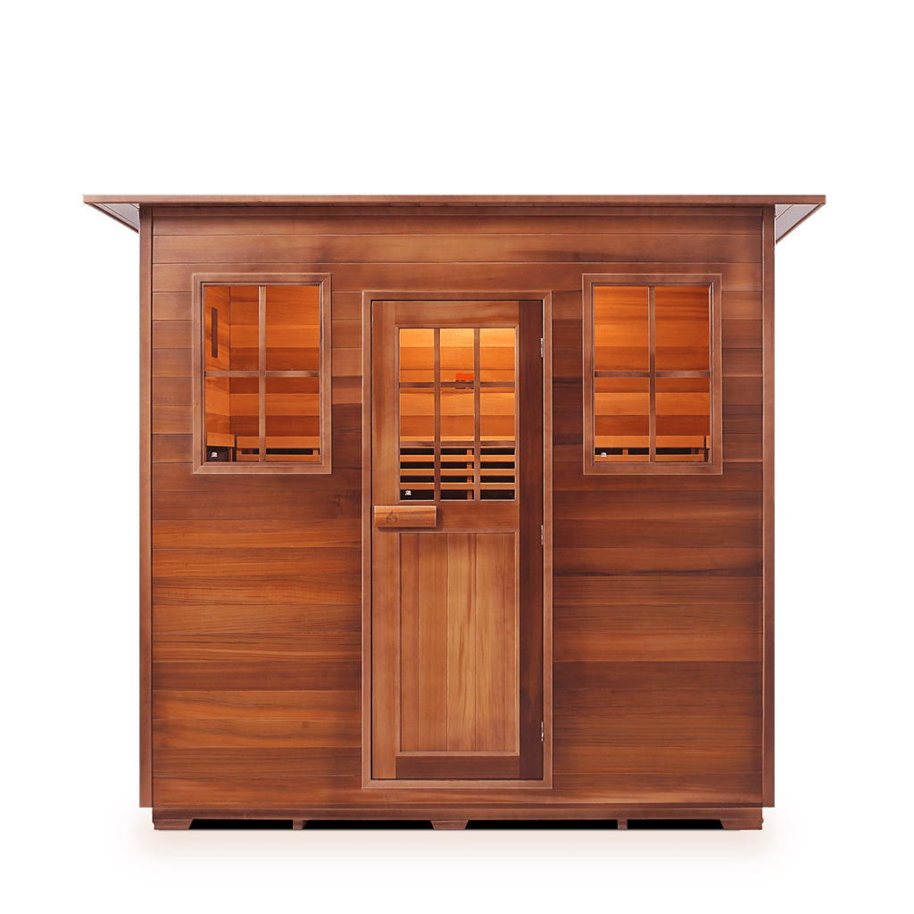 Enlighten Infrared/Traditional Sauna SAPPHIRE - 5 Indoor - 5 Person Sauna