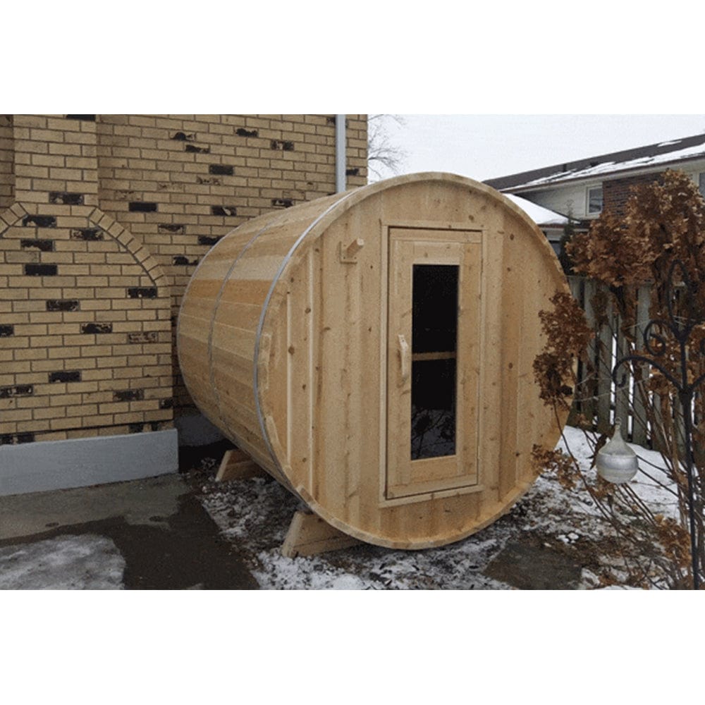 Dundalk Canadian Timber White Cedar Harmony Outdoor Sauna - CTC22W