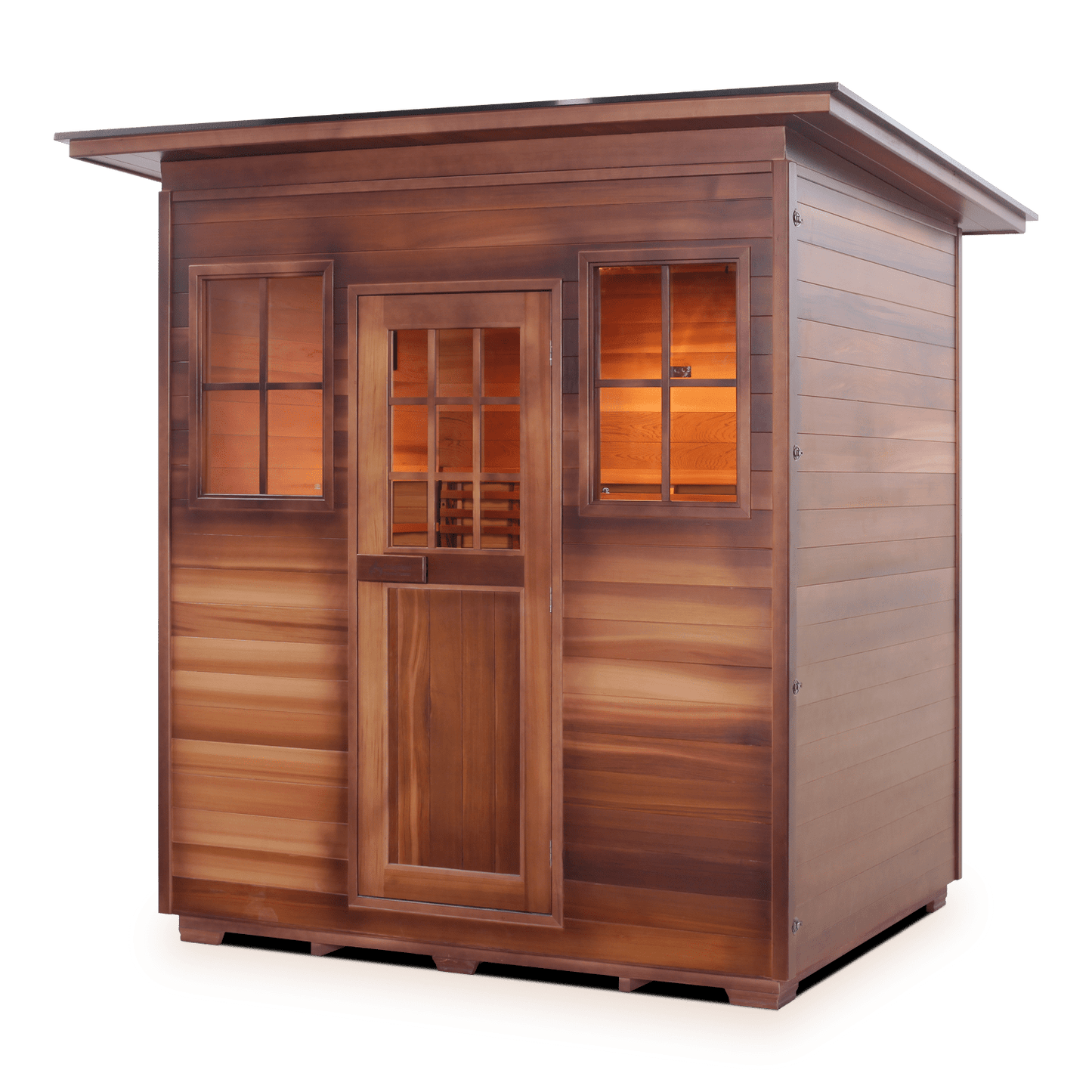 Enlighten Dry Traditional Sauna MoonLight - 4 Slope - 4 Person Outdoor Sauna