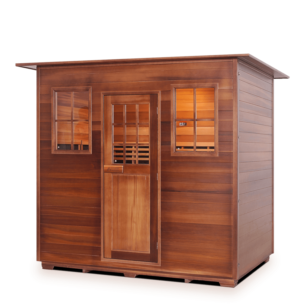 Enlighten Infrared/Traditional Sauna SAPPHIRE - 5 Indoor - 5 Person Sauna