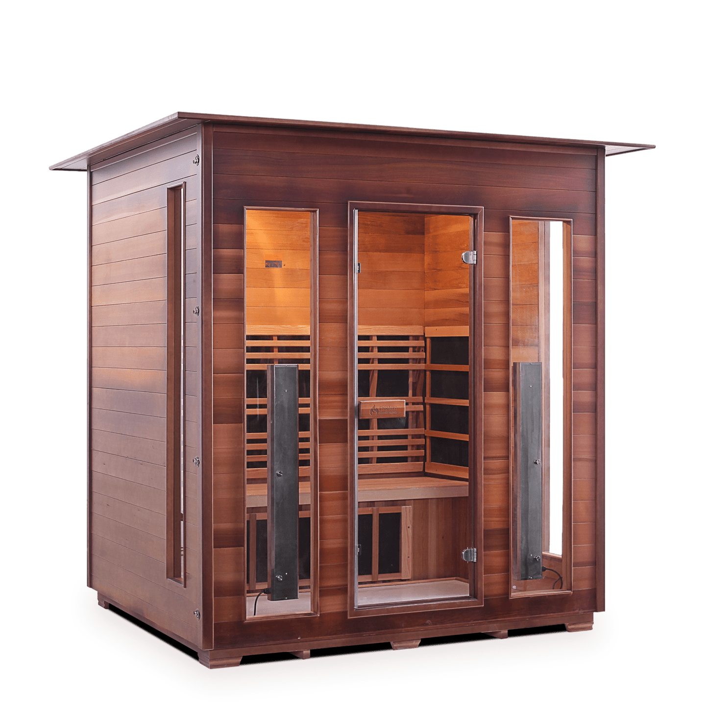 Enlighten Infrared/Traditional Sauna DIAMOND - 4 Indoor - 4 Person Sauna