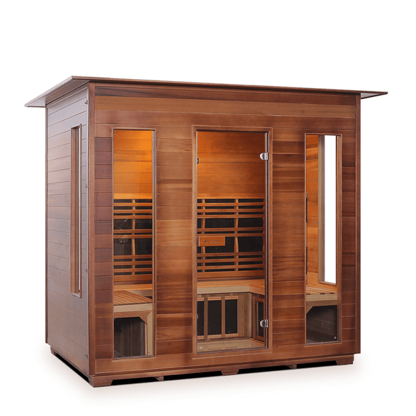 Enlighten Infrared/Traditional Sauna DIAMOND - 5 Indoor - 5 Person Sauna