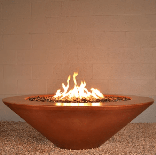 Archpot Geo Round Fire Table - FGGRD48X15-FT