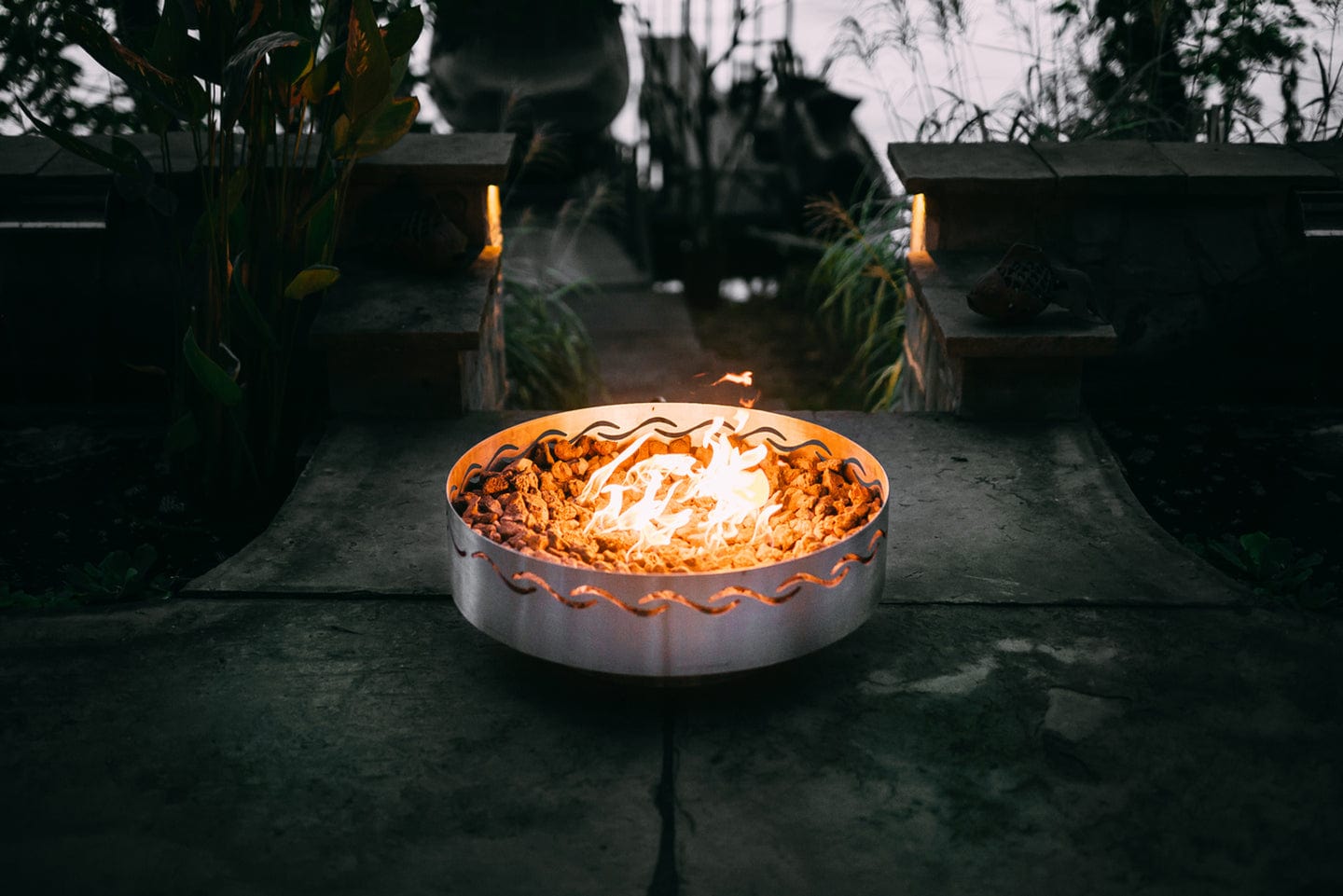 Fire Pit Art - Fire Surfer Fire Pit Art