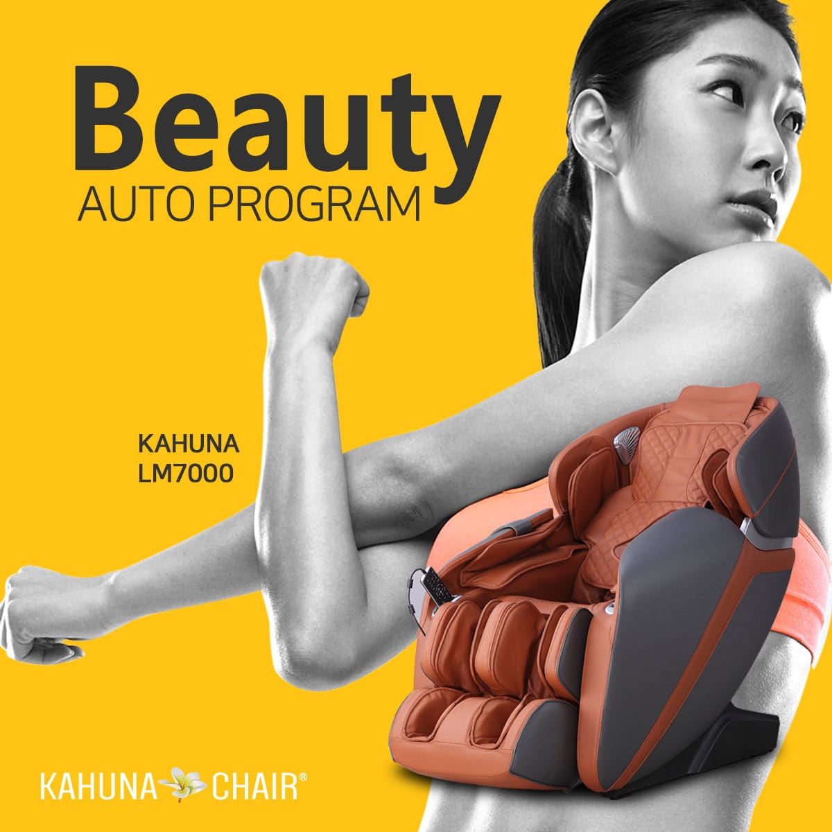 Kahuna Chair – LM-7000 [Brown] - Massage Chair