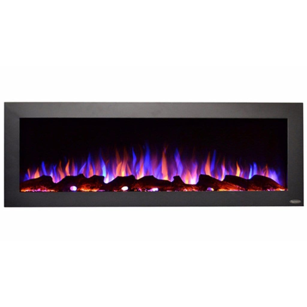 The Sideline Outdoor/Indoor 50" Recessed/Wall Mounted Electric Fireplace (No Heat) Touchstone