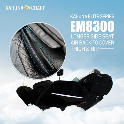 Kahuna Chair – EM 8300 [Black] - Massage Chair