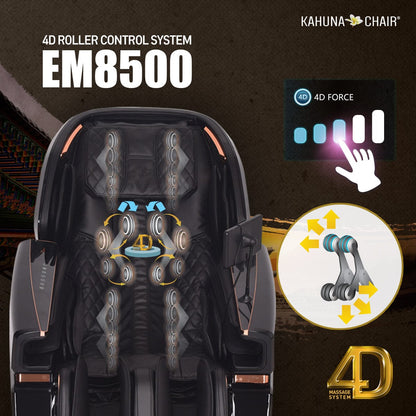 Kahuna Chair – EM 8500 [Black] - Massage Chair