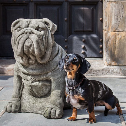 Campania International Antique Bulldog Statuary - A-456