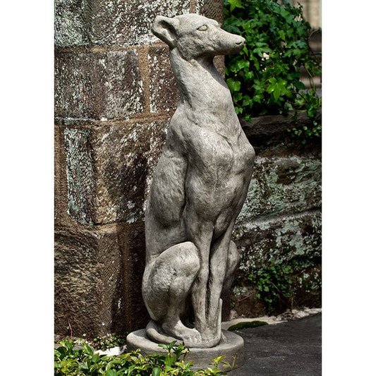 Campania International Antique Greyhound Statuary - A-478