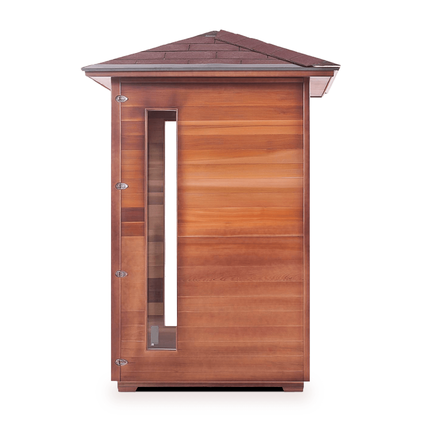 Enlighten Full Spectrum Infrared Sauna RUSTIC - 2 Peak - 2 Person Outdoor Sauna