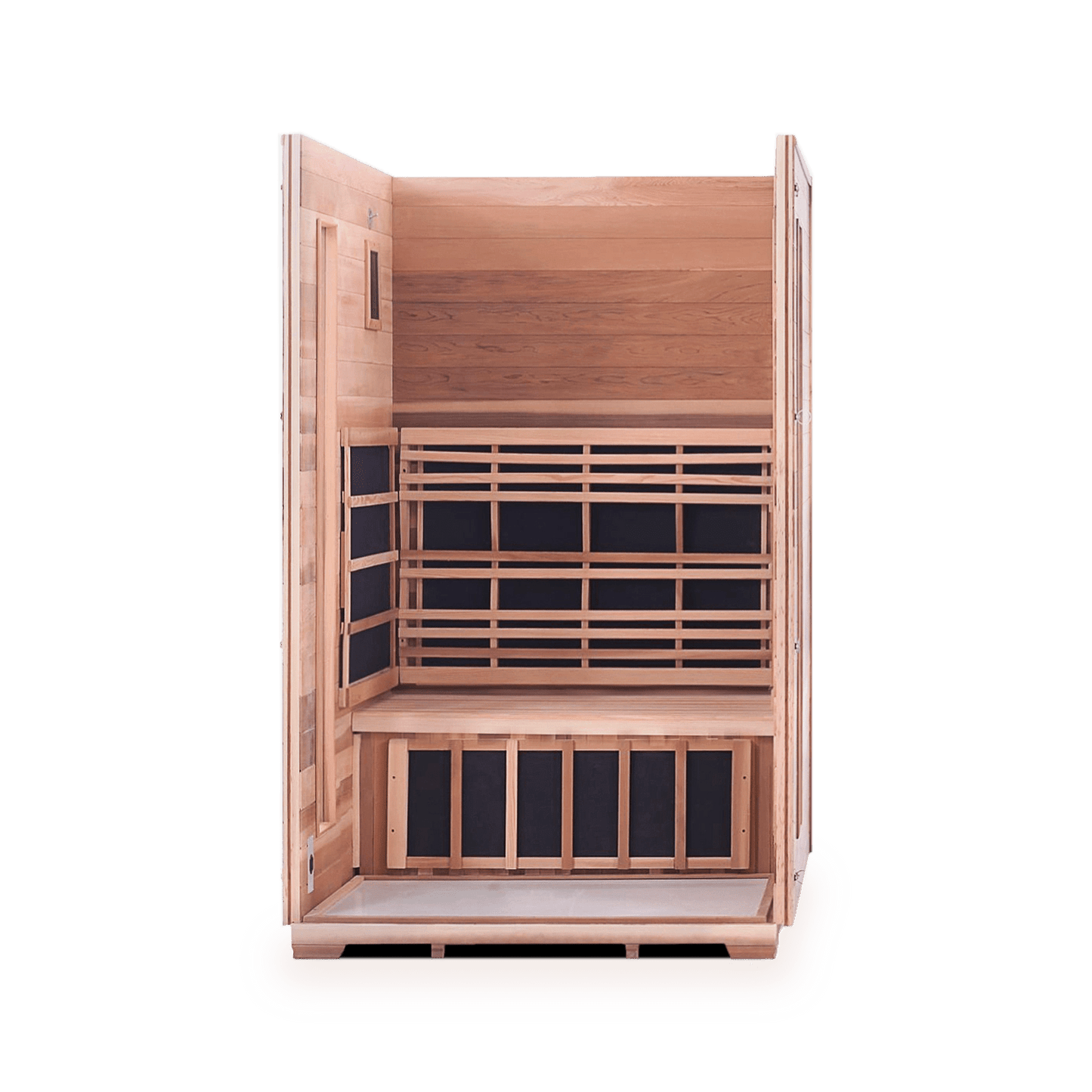 Enlighten Full Spectrum Infrared Sauna RUSTIC - 2 Slope - 2 Person Outdoor Sauna