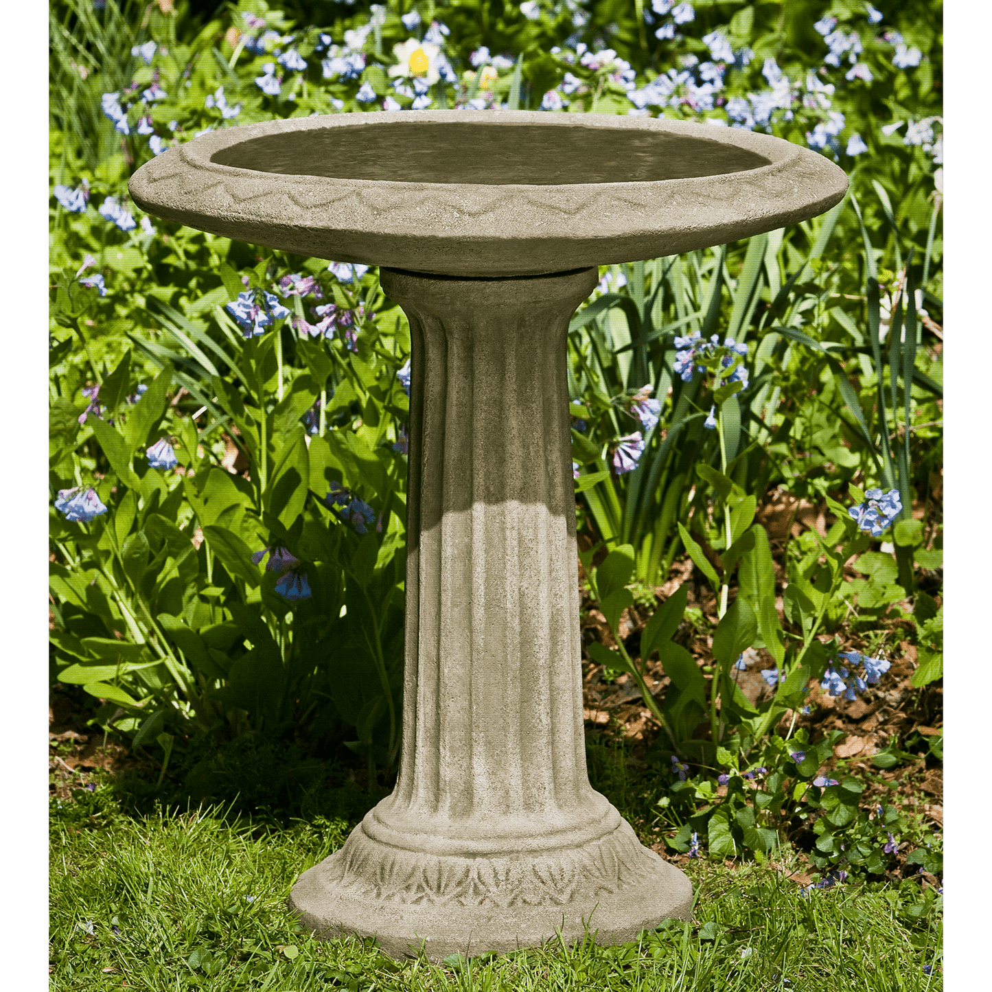 Campania International Cottage Garden Birdbath - B-135