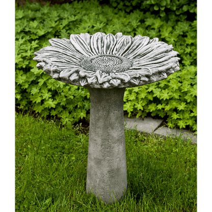 Campania International Sunflower Birdbath - B-154