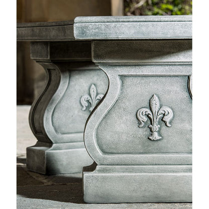 Campania International Fleur De Lys Curved Bench - BE-120