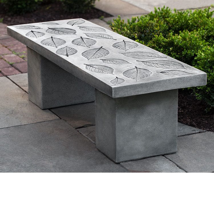 Campania International Hydrangea Leaf Bench - BE-131