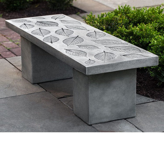 Campania International Hydrangea Leaf Bench - BE-131