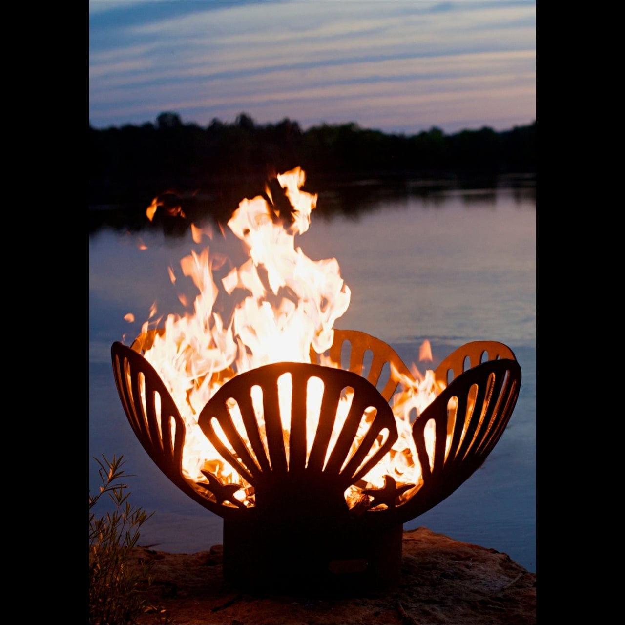 Fire Pit Art - Barefoot Beach Fire Pit Art