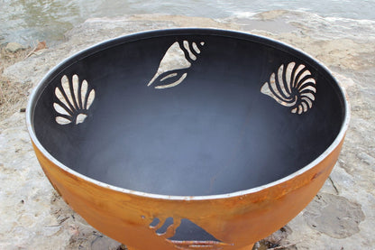 Fire Pit Art - Beachcomber Fire Pit Art